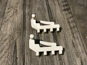 80-93 GM front rear door quarter glass window regulator tape drive block - 2pcs - Bild 1 von 3