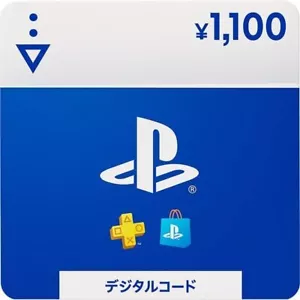 Japan PSN Card: 1,100 Yen Prepaid Code (Japanese) - Bild 1 von 1