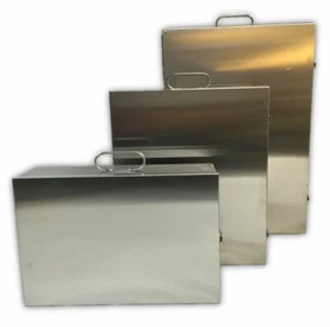 Stainless Steel First Aid Cabinets - Empty or Stocked - 3 Sizes - Picture 1 of 15