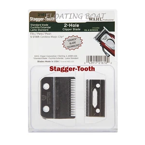 Wahl Stagger-Tooth 2-Hole Clipper Blade for 5 Star Cordless Magic Clip #2161 - Picture 1 of 2