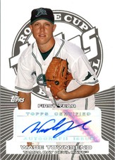 2005 Topps Rookie Cup #158 Wade Townsend Auto RC Rookie Card - NM-MT