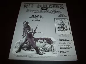 Kit Builders And Glue Sniffers Magazine #5 August 1992 PLANET OF THE APES Models - Picture 1 of 9