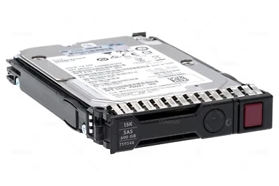 759548-001 HP HDD 600GB 15K SAS 12G 2.5" SFF HOT-SWAP - Immagine 1 di 4