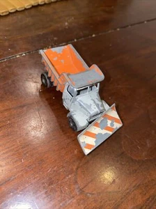Matchbox Lesney #16 Scammell Snow Plow Plough Truck Vintage Diecast Red White - Picture 1 of 4