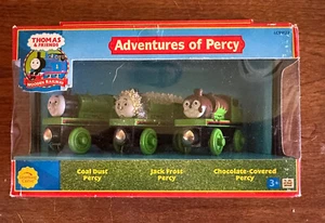 Curva de aprendizaje 2005 madera Thomas Train Adventures of Percy! ¡Nuevo! - Imagen 1 de 2