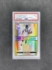 2006 Donruss Elite Back to the Future Jerseys Gale Sayers/T Jones PSA 7. Pop 1!!