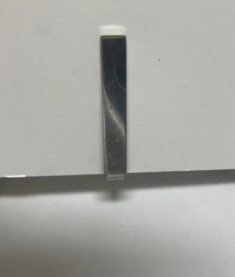 Clip de corbata Swank piedra azul tono plata joyería inmobiliaria  Foto 1 de 3