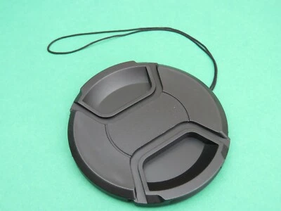 86mm Centre Pinch Front Lens Cap Universal Snap-on for Nikon Canon Sigma Lenses - Image 1 of 3