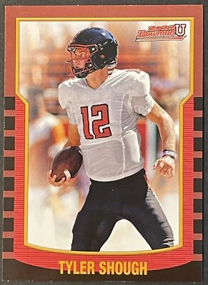 2022 2021-22 Bowman University 2000 Insert #2KB-15 Tyler Shough - Image 1 of 2