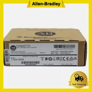 Nuevo módulo de salida de relé CompactLogix AB 1769-OW8 sellado de fábrica 1769OW8 - Imagen 1 de 8