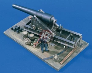 Verlinden 54mm (1/32) Union 100-Pounder Parrott Rifle with Figure Civil War 1601 - Picture 1 of 1