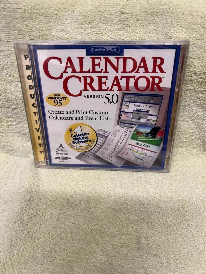 Calendar Creator Version 5.0 (1997 TLC) For Windows 95 - Image 1 of 2