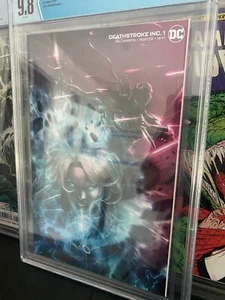 Deathstroke Inc #1 Variant (2021) 9.8 CGC/CBCS Graded | Limited to 1500 | Slade - Foto 1 di 5