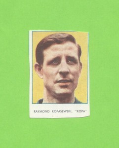 1959 Swedish Rekord Hand Cut #8 Raymond Kopa Real Madrid CF