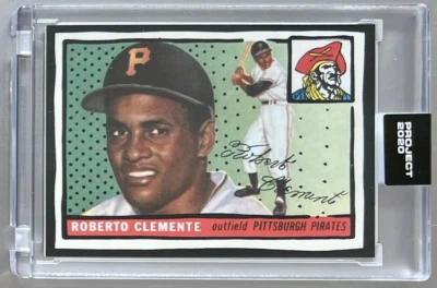 Proyecto Topps 2020 #387 Roberto Clemente por Joshua Vides 1955 Piratas envío gratuito Foto 1 de 3