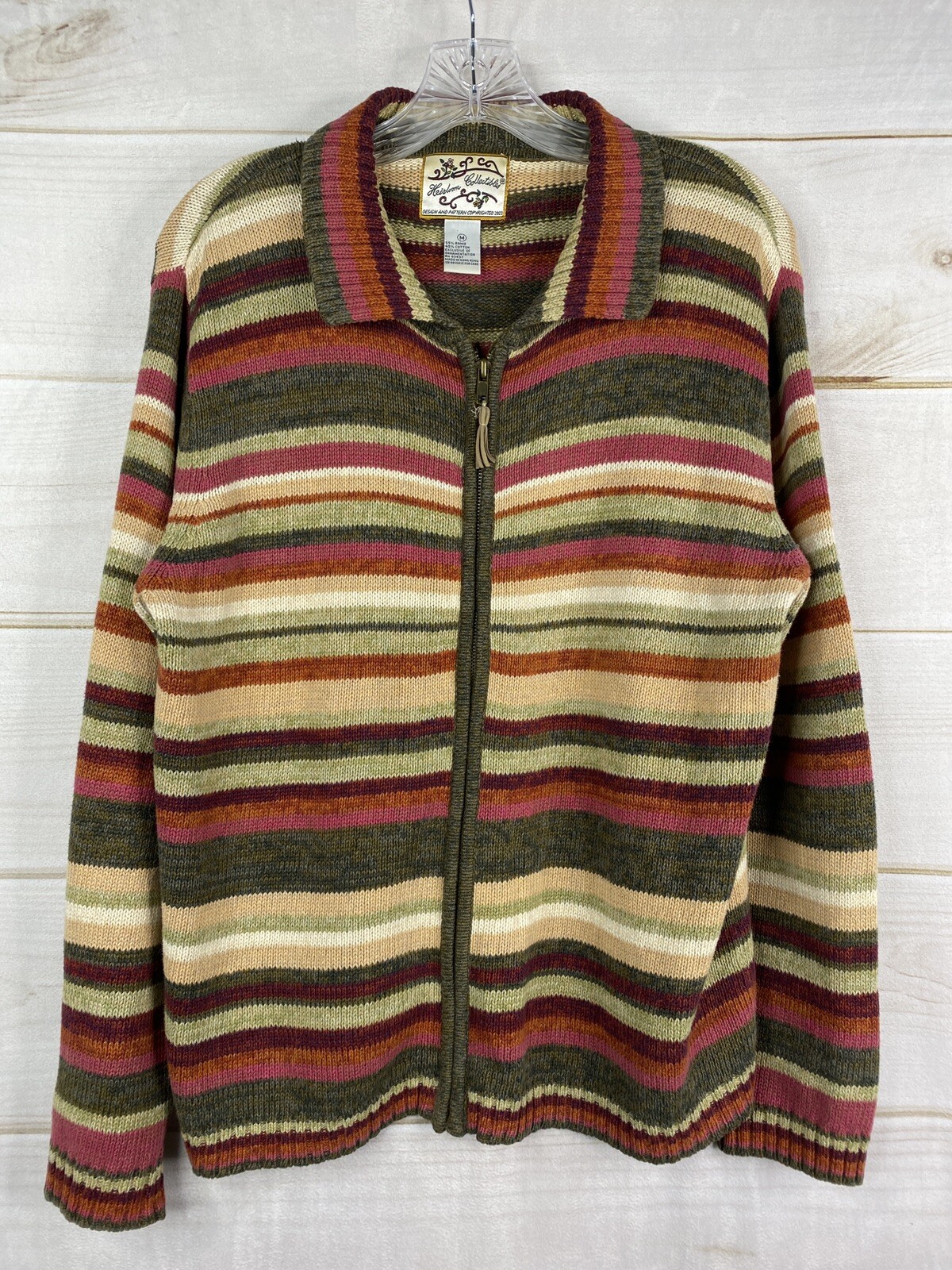 Heirloom Collectibles Womens Sweater Sz 