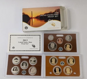 Juego de prueba Estados Unidos Mint 2013 S en caja original con certificado de autenticidad - Juego de 14 monedas - Imagen 1 de 5