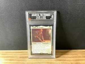 TCCG 8 NM-Mint ARADESH, THE FOUNDER Fallout Commander #9 PIP Graded Commander - Picture 1 of 2