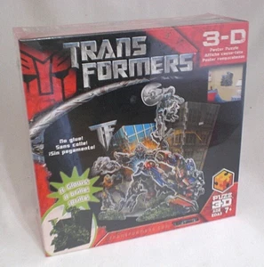 TRANSFORMERS 3D PUZZLE HASBRO FACTORY SEALED NEW - Picture 1 of 1