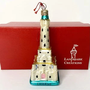 Chicago Water Tower Glas Ornament • Landmark Creations • 2000 - Bild 1 von 9