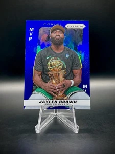 💙2024-25 Panini Prizm Deca #291 Jaylen Brown MVP Blue Prizm /149 - Foto 1 di 3