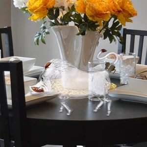 1000ml Wine Decanter Liquor Dispenser Boar Shaped Style for Brandy Vodka - Picture 1 of 7