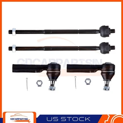 Kit de 4 barras de amarre delanteras interiores y exteriores para Dodge Grand Caravan 1996-2000 Foto 1 de 4