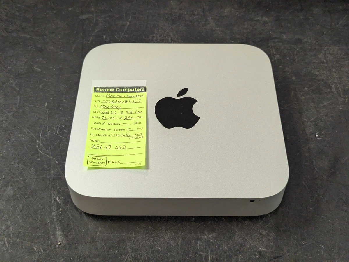 macmini Late2014 CPU：2.6GHs RAM：16GB 2014 Apple Mac mini 16 GB RAM Desktops & All-In-One Computers for