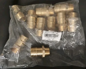 10 Stück Apollo 1" Pex A x 3/4" Außengewinde NPT Messing Adapter - Bild 1 von 4