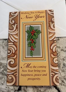 Wishing You A Happy New Year 5”x7.75" Stockwell Greeting Card - Picture 1 of 12