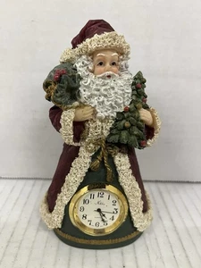 Vintage Nikki Weihnachtsmann Figur Quarzuhr Weihnachtsdeko - Bild 1 von 6