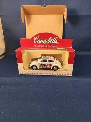 NIB Vintage Campbell's Soup 1952 VW Beetle Collectible Die Cast Model- Mint cond - Image 1 of 4