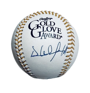 DAVE WINFIELD HAND SIGNED AUTOGRAPH RAWLINGS GOLD GLOVE BASEBALL COA AUTO - Picture 1 of 1