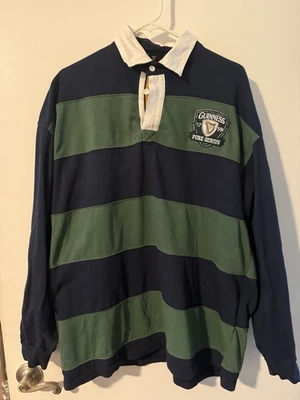 吉尼斯啤酒橄榄球衬衫尺寸 XXL 官方商品男式 — 第 1/4 张图片