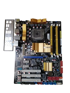 ASUS P5Q ATX Desktop LGA775 Motherboard DDR2 Tested Working - Picture 1 of 4