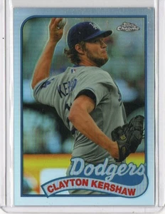 2014 Topps Chrome 1989 Topps Design Clayton Kershaw #89TC-CK - Imagen 1 de 2
