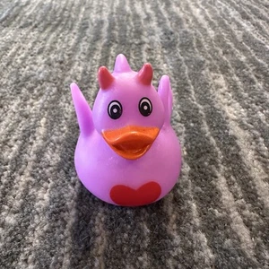 Rubber Duck Dragon Heart Magenta Jeep Ducked Cruise Decor Car Home Office Ducky - Picture 1 of 10