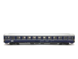 LS MODELS 47302 H0 Carrozza cuccette SBB Bcm livrea di origine blu, ep IV-V - Imagen 1 de 6