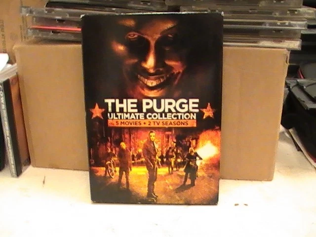 The Purge Ultimate Collection 8 DVD 2022 Chavarria Grillo Mitchell Noel Tomei R - Image 1 of 4