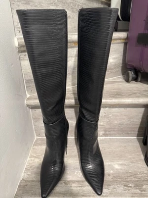 black knee high boots size 35 Bershka - Image 1 of 4