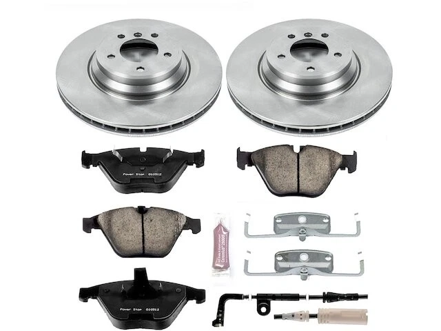 Kit de pastillas de freno delanteras y rotor para BMW 335xi TN621VT 2007-2008 Foto 1 de 1