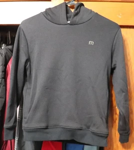 Travis Matthew Hoodie Pullover Black Youth Medium YM - Picture 1 of 8