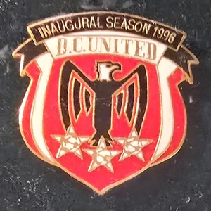 D.C. UNITED 1996 INAUGURAL SEASON LAPEL PIN - LIMITED - Picture 1 of 1