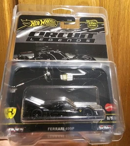 Hot Wheels 2025 Circuit Legends Ferrari 499P Chase Car 0/5 Ships In A Protector - Picture 1 of 2