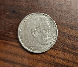 5 Reichsmark Hindenburg 1935 A - Bild 1 von 2