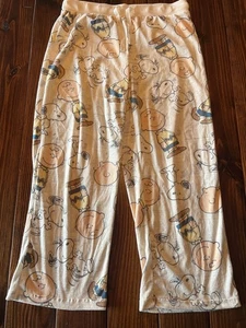 Charlie Brown Snoopy Peanuts weiche lange Nachtwäsche Pyjamahose Gr. 1x Cozy Core - Bild 1 von 6