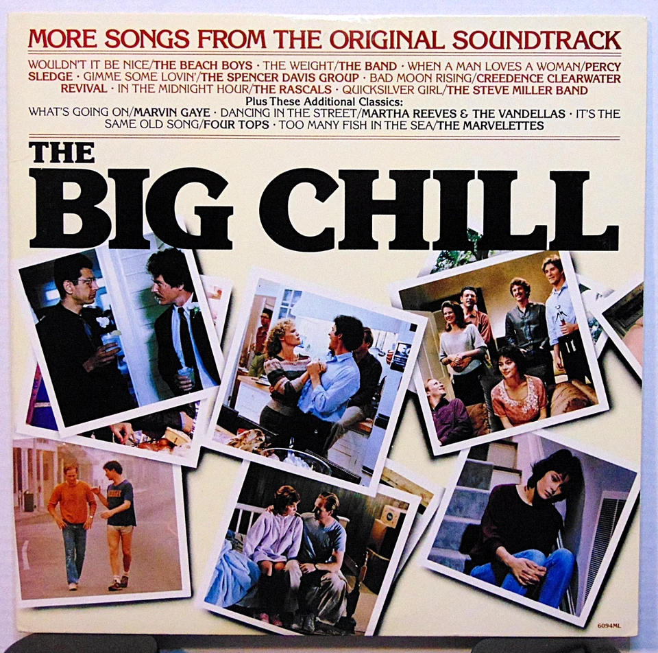 More Songs From The Big Chill OST - 1984 Motown 6094ML Vinyl LP Record Album - Image 1 of 4