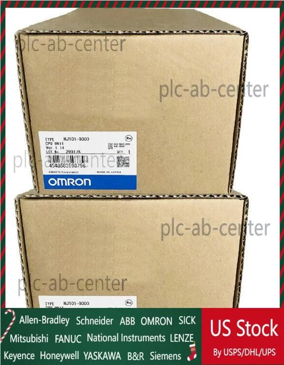Omron NJ101-9000 PLC CPU Axis Unit