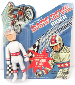 Durham Daredevil Rider Vintage 70er Jahre Hong Kong Actionfigur kartoniert - Bild 1 von 8