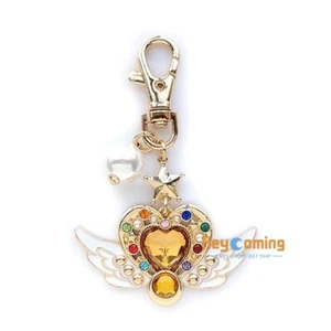 Sailor Moon Eternal Mini Doll Figure Doll Bow Pendant Key Chain Kawaii Kids Gift - Picture 1 of 5